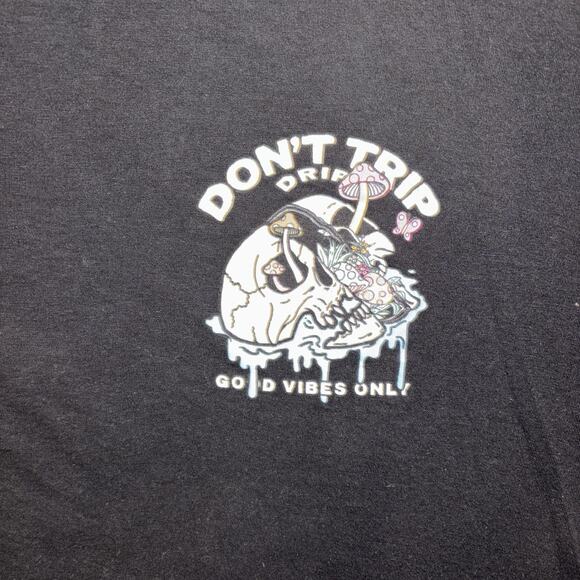 Weekend Warrior Men's XLarge Shirt Don't Trip Drip Good Vibes Only - Picture 6 of 7